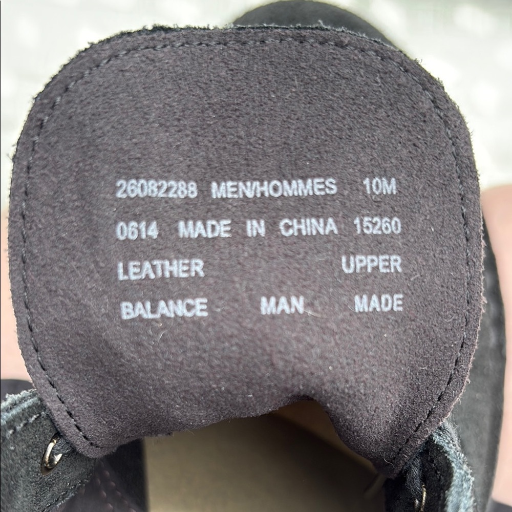 Men’s Clarks Black Suede Shoes - Picture 5 of 5